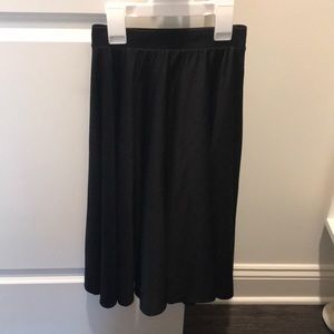 Black character skirt